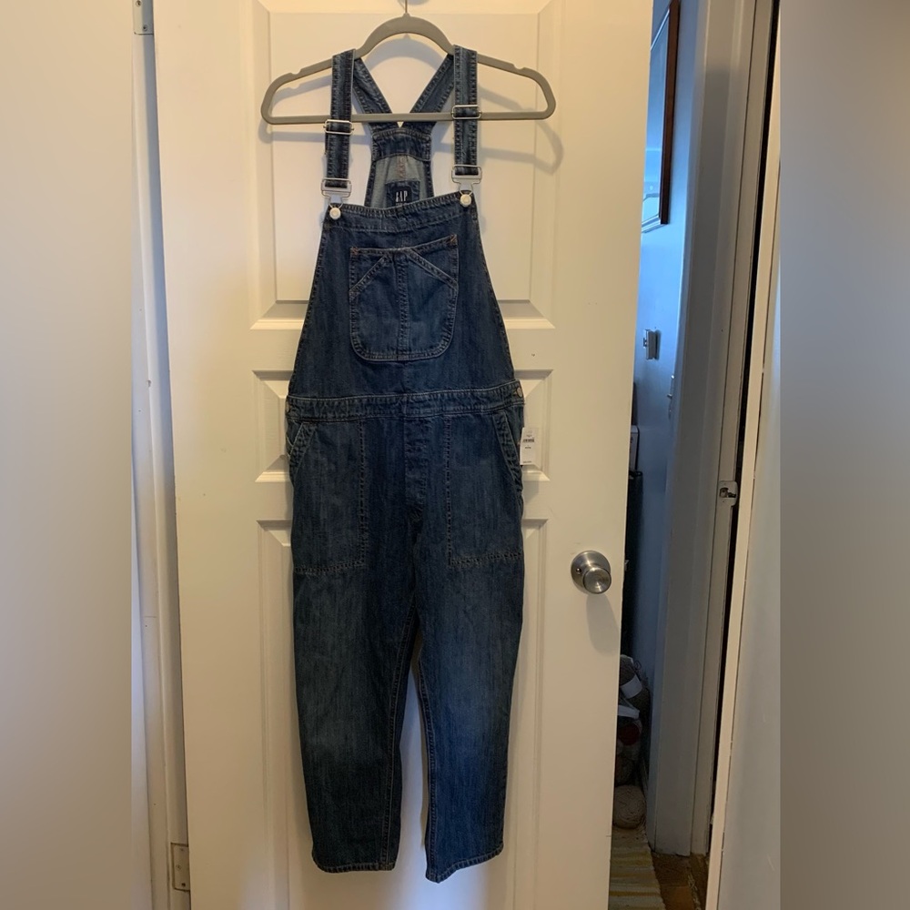 Gap Denim overalls - women’s petite large NWT